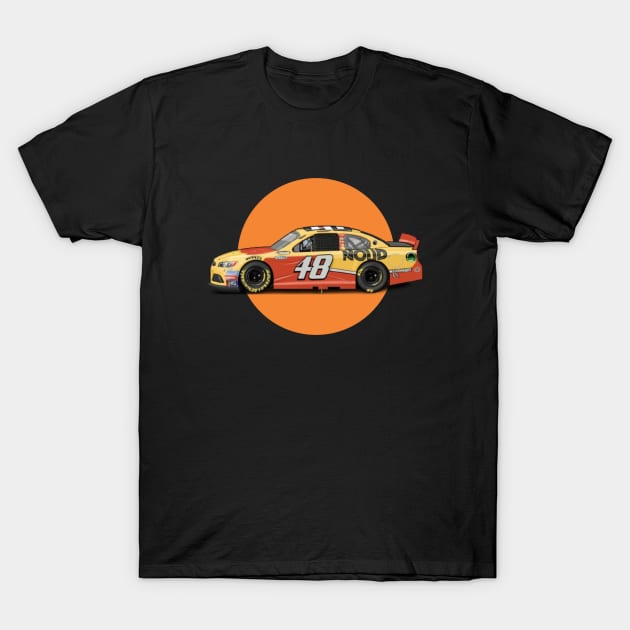 nas-car T-Shirt by Qasim